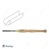 مغار خراطی کاسه تراش گلویی عمق زیاد نارکس مدل narex 819102